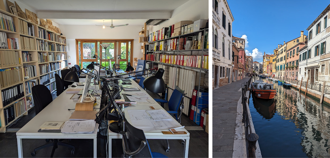 Inauguration of new studio Harari in Venice, Italy.