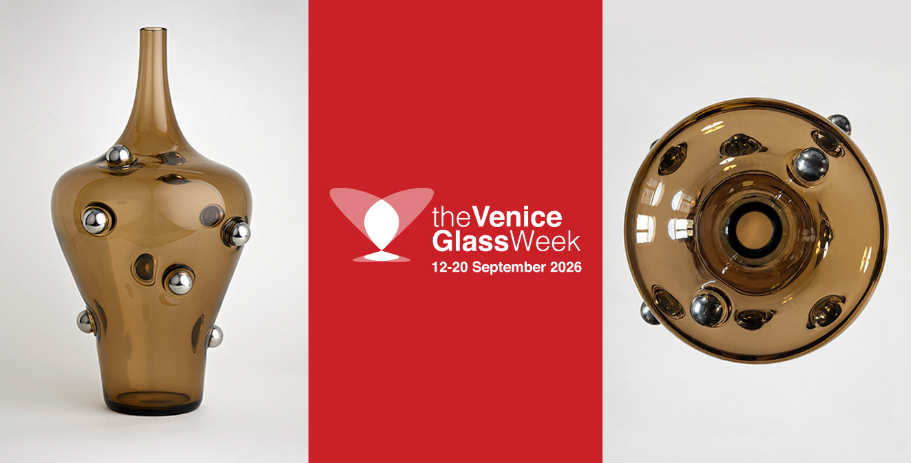 ‘Impact’ vase for Venice Glass Week exhibition